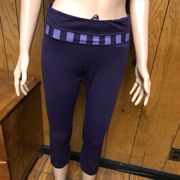 Lululemon" Run Inspire Crop leggings purple - Picture 7 of 16